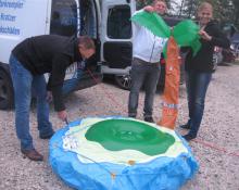 Innfackelschwimmen in Rosenheim