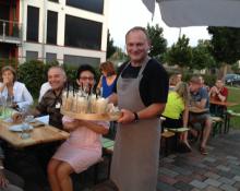 Sommerfest 2016 // Grillmeister Sepp mit Eiskaffee