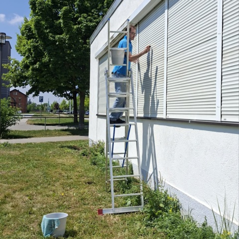 Arbeitseinsatz am Vereinsheim