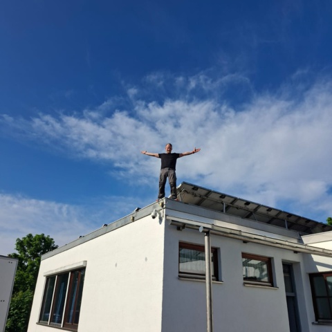 Arbeitseinsatz am Vereinsheim